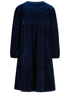 Kleid in Dunkelblau
