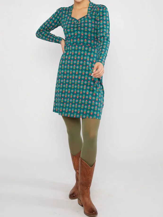 Kleid in Grün