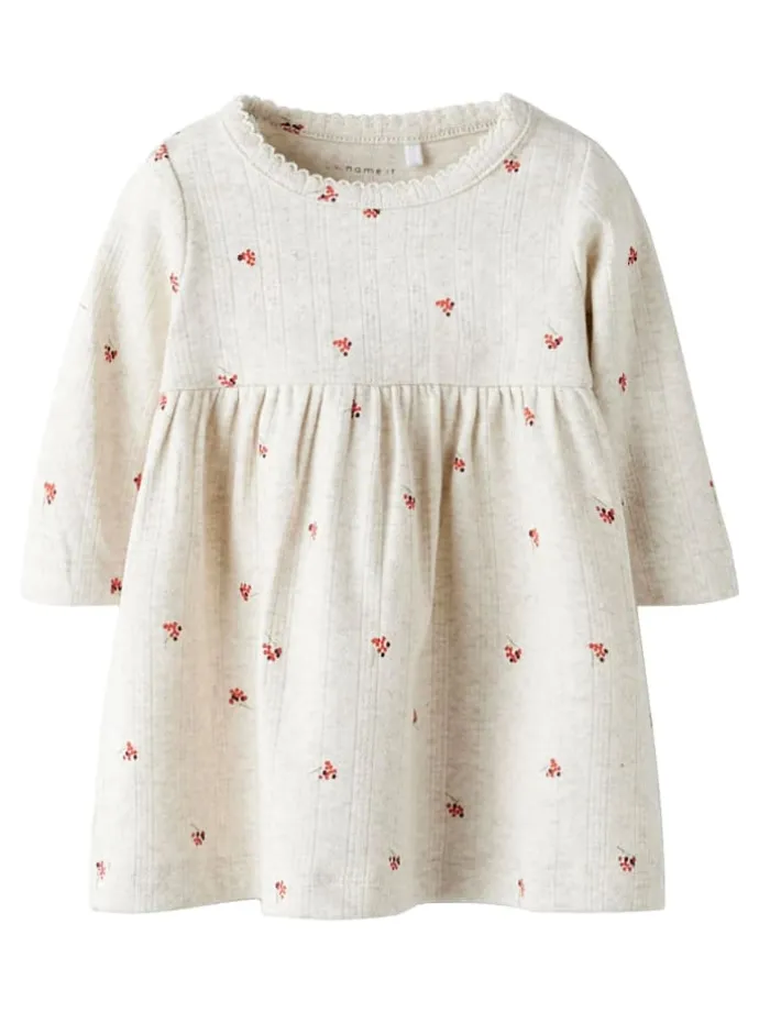 Kleid in Peyote Melange