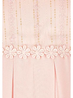 Kleid in Rosé