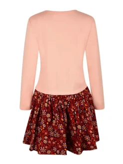 Kleid in Rosa/ Rot