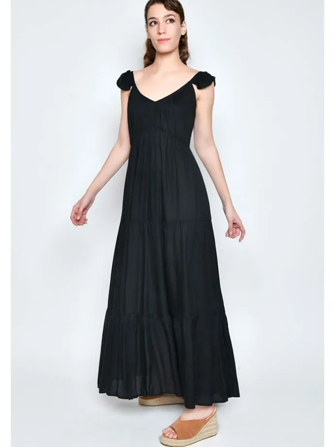Kleid in Schwarz