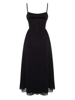 Kleid in Schwarz