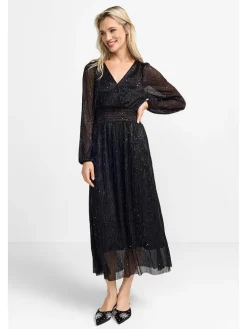 Kleid in Schwarz