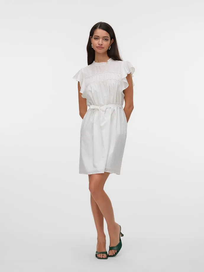Kleid in Weiß