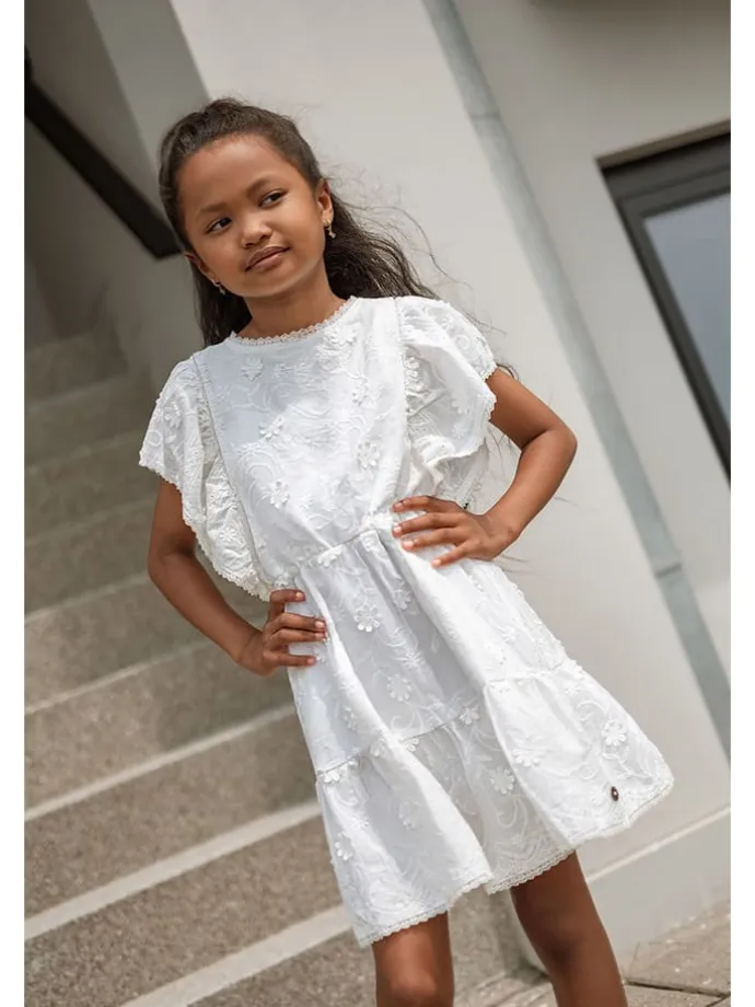 Kleid "Madelief" in Weiß
