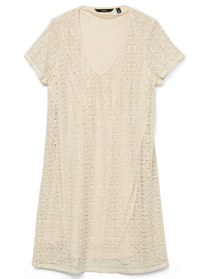 Kleid "Maya" in Beige