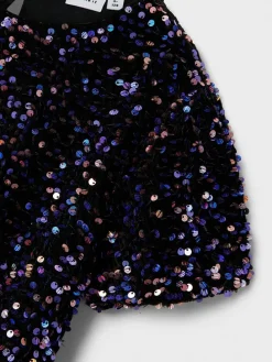 Kleid "Prunica" in Blau/ Lila
