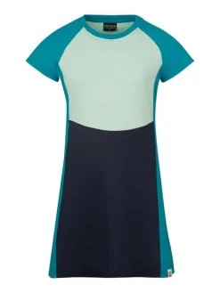 Kleid "Senja" in Blau/ Schwarz
