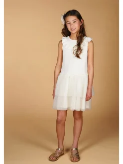 Kleid "Swan" in Creme