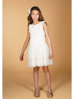 Kleid "Swan" in Creme