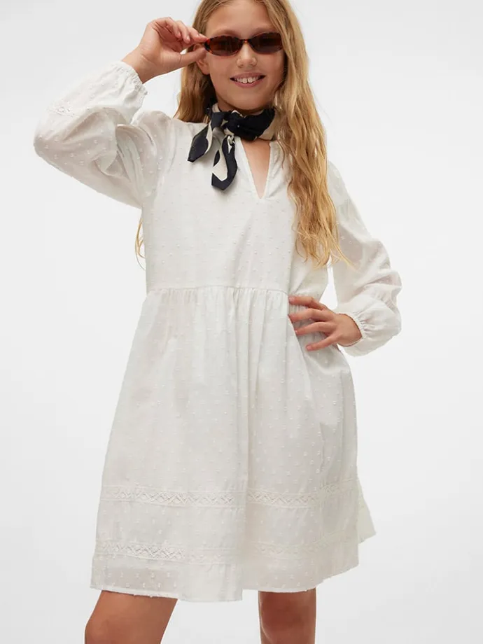 Kleid "Trine" in Weiß