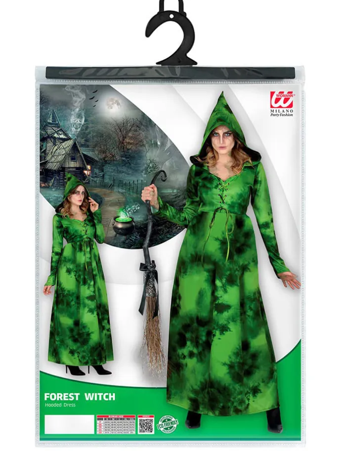Kleid "WALDHEXE" in Grün