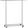 Kleiderständer in Silber - (B)132 x (H)160 x (T)45,5 cm