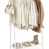 Kleiderständer in Weiß - (B)33,5 x (H)153 x (T)92,5 cm