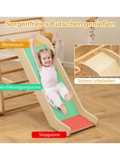 Klettergerüst Indoor 4 in 1 in Beige