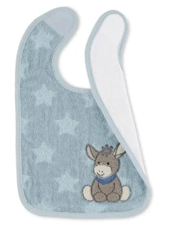 Klettlätzchen Einlage ESEL Emmi in mittelblau