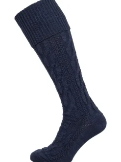 Kniestrümpfe CS555 in jeansblau