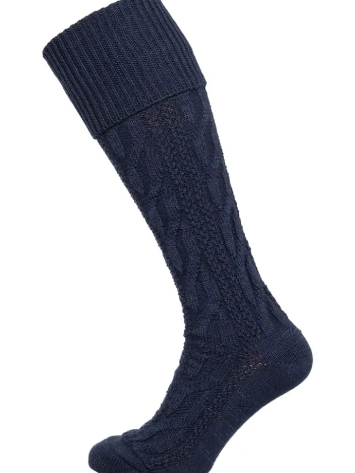 Kniestrümpfe CS555 in jeansblau