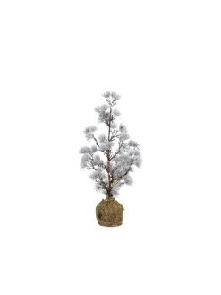 Künstlicher Tannenbaum Zedern mit LED in grün