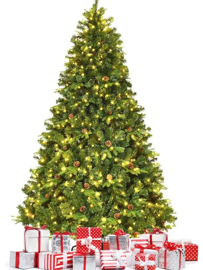 Künstlicher Weihnachtsbaum LED in Grün