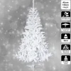 Künstlicher Weihnachtsbaum in Weiß - (H)150 cm