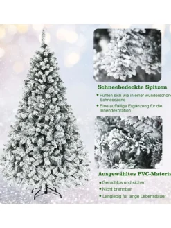 Künstlicher Weihnachtsbaum LED in Grün