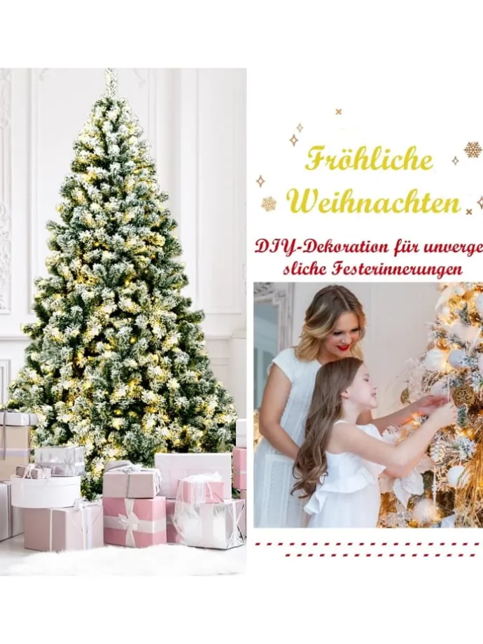 Künstlicher Weihnachtsbaum in Grün