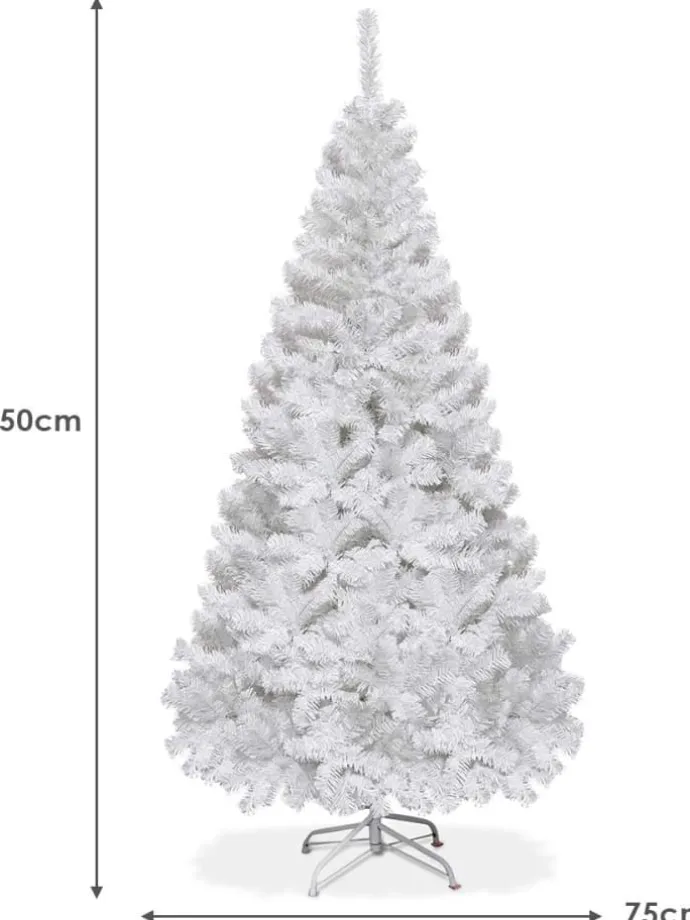 Künstlicher Weihnachtsbaum in Weiß