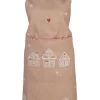 Kochschürze in Beige - (L)85 x (B)70 cm