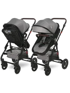 Kombikinderwagen 2 in 1 Alba in grau