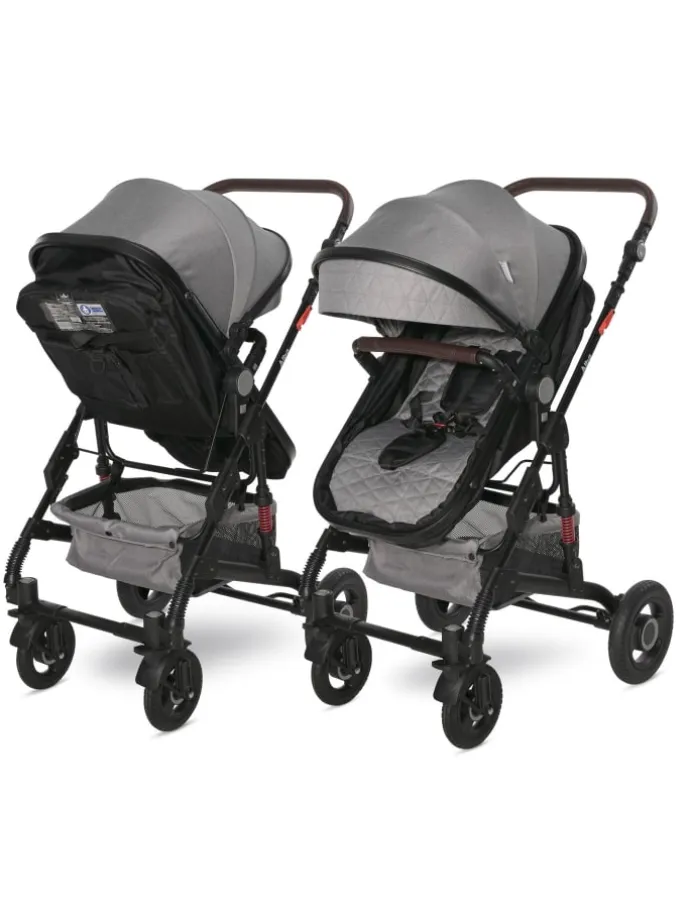 Kombikinderwagen 2 in 1 Alba in grau