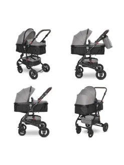 Kombikinderwagen 2 in 1 Alba in grau