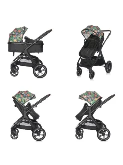Kombikinderwagen 2 in 1 Viola in bunt