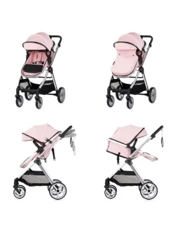Kombikinderwagen 2 in 1 Vista in rosa