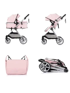 Kombikinderwagen 2 in 1 Vista in rosa