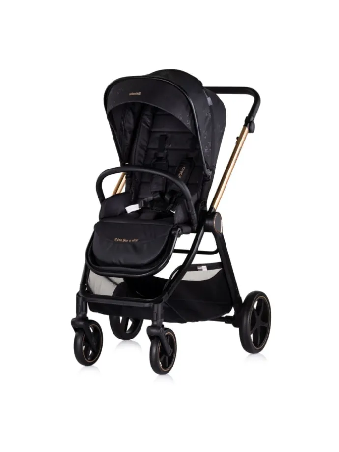 Kombikinderwagen 3in1 Marbella in schwarz