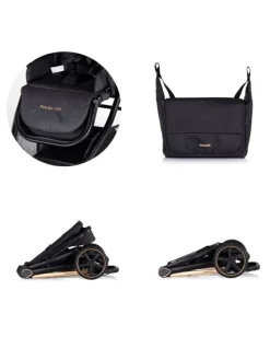 Kombikinderwagen 3in1 Marbella in schwarz