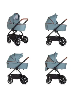 Kombikinderwagen 3in1 Prestige in blau
