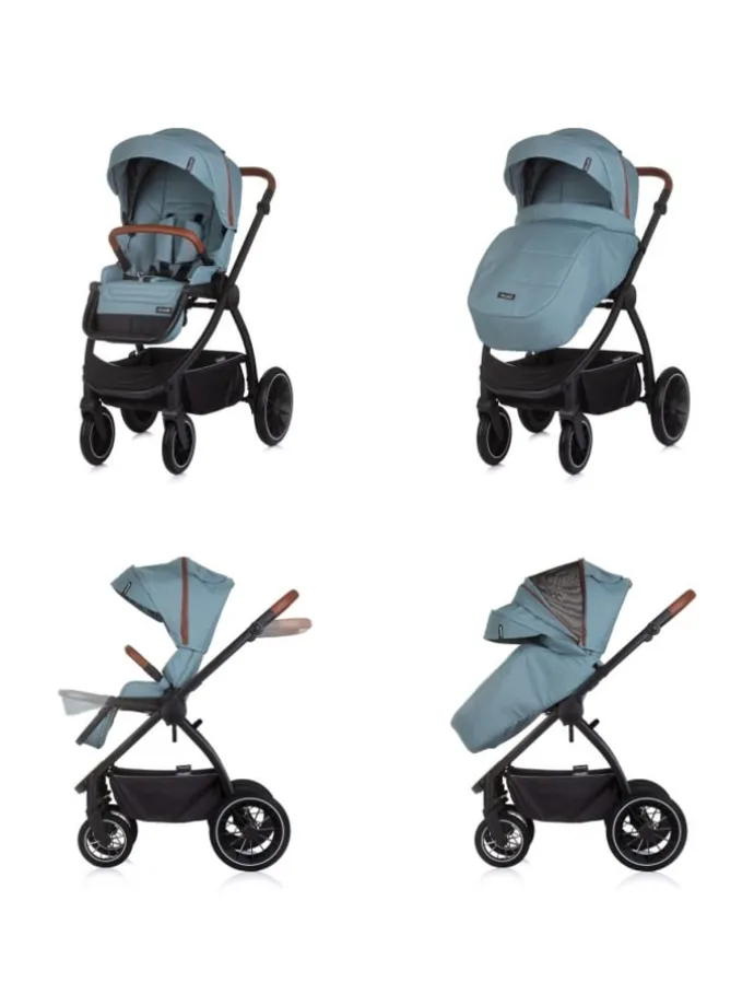Kombikinderwagen 3in1 Prestige in blau