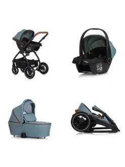 Kombikinderwagen 3in1 Prestige in blau