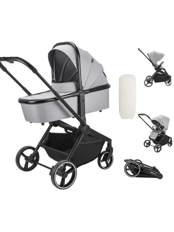 Kombi-Kinderwagen "Jazzi" in Grey