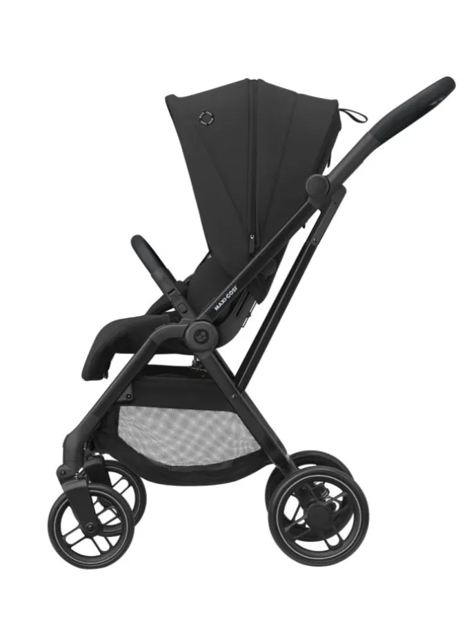 Kombikinderwagen Leona² Twillic Black in Schwarz ab 0 Monate