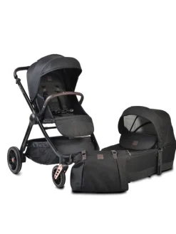 Kombikinderwagen Macan 2 in 1 in schwarz