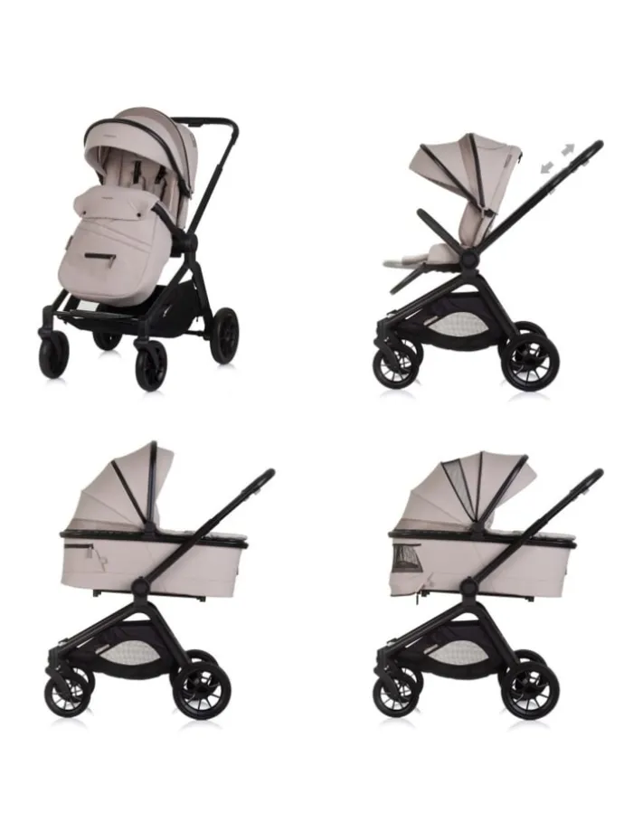 Kombikinderwagen Magnum 3 in 1 in natur