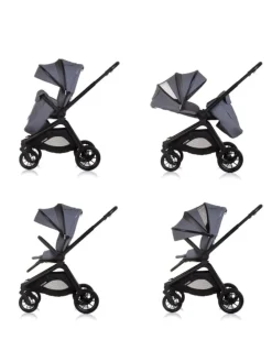 Kombikinderwagen Magnum 3 in 1 in grau