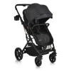 Kombikinderwagen Rafaello 2in1 in schwarz