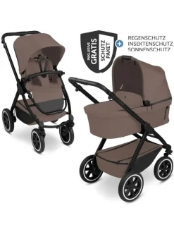 Kombi-Kinderwagen Samba 2 inkl. Babywanne in beige