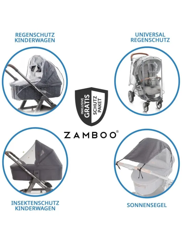 Kombi-Kinderwagen Samba 2 inkl. Babywanne in beige