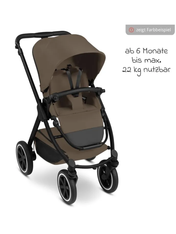 Kombi-Kinderwagen Samba 2 inkl. Babywanne in beige